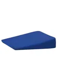 Produktbild: Auto-Sitzkissen Keil blau mit Bezug PU-Schaum
