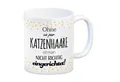 Produktbild: speecheese Tasse Kaffeebecher mit Spruch: Ohne ein paar Katzenhaare ist ... Becher