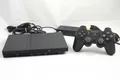 Produktbild: Sony PlayStation 2 Slim Konsole Schwarz, PS2 + Original Controller - GUT