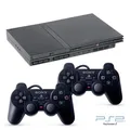 Produktbild: PlayStation 2 PS2 Slim Konsole + 2 ORIGINAL DualShock Controller & Memory 🎮✅