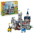 Produktbild: LEGO Creator Ritterburg im Mittelalter - 3-in-1-Bauset - Spielzeug Ritterburg - Umwandelbar in Ritterturnier-Szene oder Stadt - 6 Minifiguren - Geschenk für Jungen und Mädchen ab 9 Jahren 31168