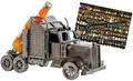 Produktbild: Flaschenhalter LKW Metall Geschenk Trucker BRUBAKER XXL Truck Modell Deko