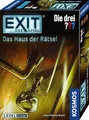 Produktbild: KOSMOS 694043 EXIT - Das Spiel - Das Haus der Rätsel - Die DREI???, Level: Einsteiger, Escape Room Spiel, Die DREI Fragezeichen, EXIT Game für 1-4 Spieler ab 10 Jahre