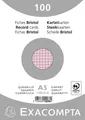 Produktbild: Karteikarten A5 kariert 100 Stück rosa