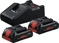 Produktbild: Bosch Starter Set Standard 2x ProCORE18V 4.0Ah + GAL 18V-40