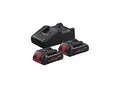 Produktbild: Bosch Starter Set: 2xProCORE Akku + Schnellladegerät, 18 V, 4.0Ah + GAL 18V-40