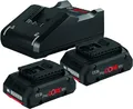 Produktbild: Akkus mit Ladegerät Bosch 1600A01BA3 3 Stück