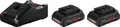 Produktbild: Bosch Blue 18V Starterset Advanced mit 2 Akkus Procore18V 4,0Ah +