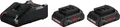 Produktbild: Bosch Professional Starter-Set+GAL18V-40 ProC18V(2x4.0 C)CL (1600A01BA3)