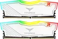 Produktbild: T-Force DELTA RGB - DDR4 - Kit - 16 GB: 2 x 8 GB - DIMM 288-PIN - 3600 MHz / PC4-28800 - CL18 - 1.35 V - ungepuffert - non-ECC - weiß