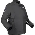 Produktbild: Bering Pamela Queen Size wasserdichte Damen Motorrad Textiljacke, schwarz-lila, Größe 42