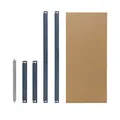 Produktbild: shelfplaza HOME 90x40 cm HDF-Boden Set für Schwerlastregale in blau