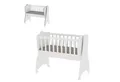 Produktbild: Lorelli Komplettbett Babywiege, First Dreams, Räder, 4 Räder, Bremsen, umbaubar