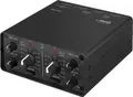 Produktbild: IMG STAGELINE MPA-202 2-Kanal Low-Noise Mikrofon-Vorverstärker schwarz