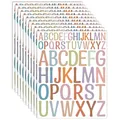 Produktbild: Buchstaben Aufkleber 10 Blatt 1 Zoll 2 Zoll Klebebuchstaben Buchstaben Sticker Selbstklebende Zum Aufkleben für Kunsthandwerk
