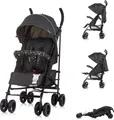 Produktbild: Chipolino Kinderwagen Milano Buggy bis 22 kg, Rückenlehne verstellbar, faltbar schwarz