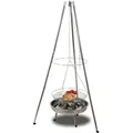Produktbild: Schwenkgrill mit Feuerschale Scout, höhenverstellbar, 55cm Durchmesser, Höhe 165cm