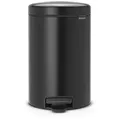 Produktbild: Brabantia 113741 Mülleimer 12 l Rund Schwarz