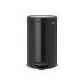 Produktbild: Brabantia NewIcon Treteimer, 12l, Matt Black Treteimer
