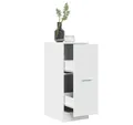 Produktbild: vidaXL Mehrzweckschrank vidaXL Apothekerschrank Weiß 30 x 41 x 77,5 cm Holzwerkstoff