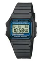 Produktbild: Unisex Uhr CASIO F-105W-1AWYEF VINTAGE Silikon Schwarz Klassiker