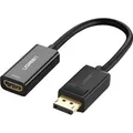 Produktbild: Ugreen DisplayPort (männlich) – HDMI (weiblich) Adapter, FHD, 0,25 m, Schwarz
