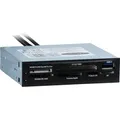 Produktbild: Inter-Tech CI-01 Kartenleser USB 3.2 Gen 1 (3.1 Gen 1) Eingebaut Schwarz