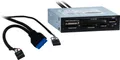 Produktbild: Inter-Tech Card Reader USB -> 7in1 + 1x USB 3.0
