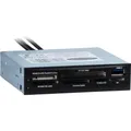 Produktbild: Inter Tech Card Reader Inter-Tech USB -> 7in1 + 1x USB