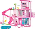 Produktbild: Barbie Dreamhouse Puppenhaus – 114 cm hoch – mit Rutsche und über 75 Accessoires