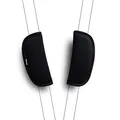 Produktbild: SeedFuture Baby Gurtpolster für Kinderautositze Schwarz 2 Stück, Universal Soft Seat Belt Kissen für Neugeborene Kinder, Kinderwagen Schultergurt Pads