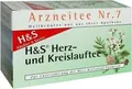 Produktbild: H&S Herz Kreislauf Tee Filterbeutel 40 g