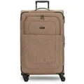 Produktbild: Redolz Essentials 12 LARGE 4 Rollen Trolley 79 cm mit Dehnfalte  braun