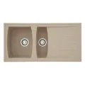 Produktbild: Respekta Mineralite Einbauspüle Boston 100x50 cm - Sandbeige