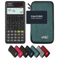 Produktbild: Casio fx-87DE Plus 2nd Edition inkl. WYNGS Schutztasche Türkis - Wissenschaftlicher Taschenrechner - Basic Set