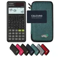 Produktbild: CASIO Taschenrechner fx-87DE Plus 2nd edition Classwiz inkl. WYNGS Schutztasche Türkis