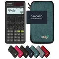 Produktbild: Casio fx-87DE Plus 2inkl. Schutztasche Türkis - Wissenschaftlicher Rechner