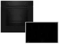 Produktbild: Neff BX18IB Set Backofen B1DCA0AK0 + Induktionskochfeld T58SHF1L0