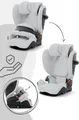 Produktbild: Cybex Pallas G2 Kindersitz (15 Monate - 12 Jahre), Farbe:Fog Grey