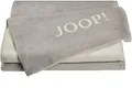 Produktbild: Joop! Plaid Decke Uni Doubleface Ecru-Rauch Baumwolle/Dralon, Maße: 200cm x 150cm, 732316