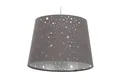 Produktbild: relaxdays Pendelleuchte Kinderzimmerlampe Sterne, Grau
