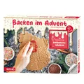 Produktbild: ROTH Adventskalender Backen im Advent - gefüllt mit Ausstechformen und verschiedenen Zucker-Dekoren, mit Backrezepte-Buch (2025)