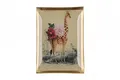 Produktbild: Gift Company Love Plates, Glasteller M, Giraffe, weiss/rosa
