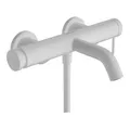 Produktbild: hansgrohe Einhebel-Wannenarmatur Tecturis S AP, mattweiß