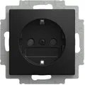 Produktbild: Busch-Jaeger 20 EUCB-915 Schutzkontaktsteckdose Safety+, Busch-balance SI, schwarz matt