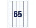 Produktbild: Avery Zweckform Etiketten Etikett 38x21,2mm A4 ILC weiß 50+15 Blatt 4225 Stück