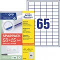 Produktbild: AVERY Zweckform Etiketten weiß 38,0 x 21,2 mm, 65 Blatt