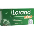 Produktbild: LORANO akut Tabletten 7 St. PZN 01797130