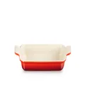 Produktbild: Le Creuset Poterie Auflaufformen Rechteckige Auflaufform Tradition Kirschrot 19 cm Poterie - Auflaufformen 71102190600001