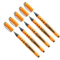 Produktbild: 5x Stabilo Tintenroller Tintenschreiber worker+ fine 0,3 mm schwarz 2016/46